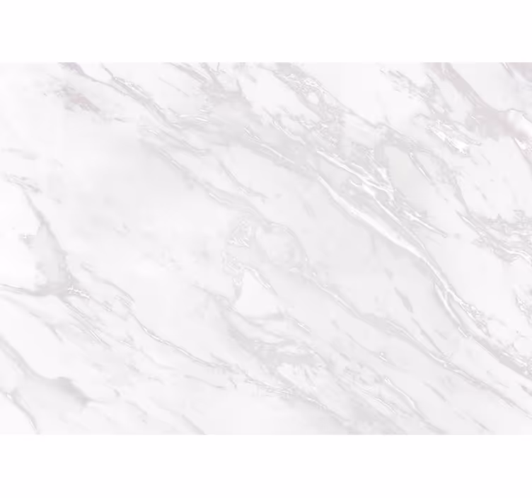 Tapisserie murale esthétique en marbre blanc - TenStickers