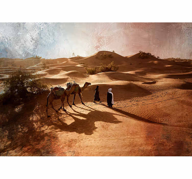 Papier peint mural desert Désert africain - TenStickers