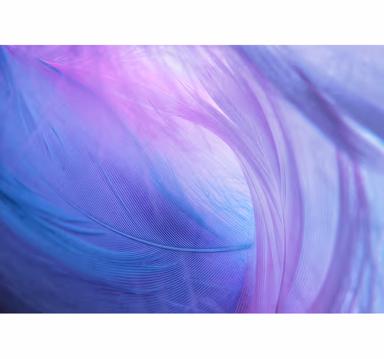 Tapisserie murale abstraite vagues de couleurs douces - TenStickers