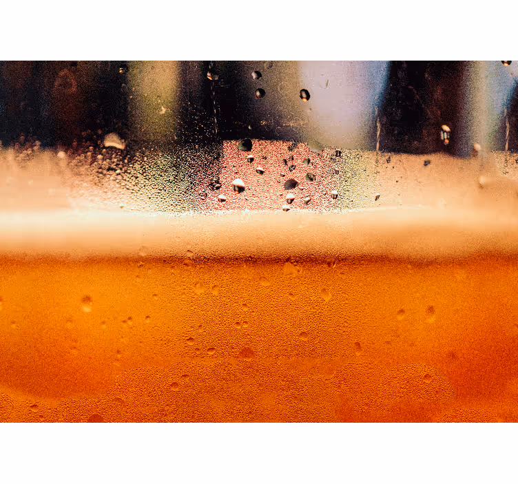 Papier peint cuisine Verre de bière - TenStickers