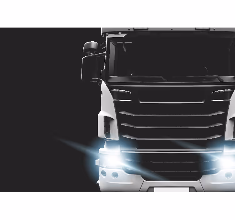 Tapisserie véhicules camion lourd avant - TenStickers