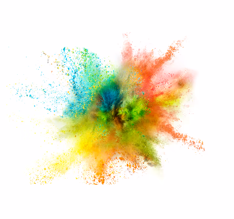 Papier peint design éclaboussure d'explosion - TenStickers