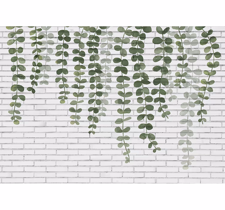 Tapisserie murale arbre feuillage suspendu - TenStickers