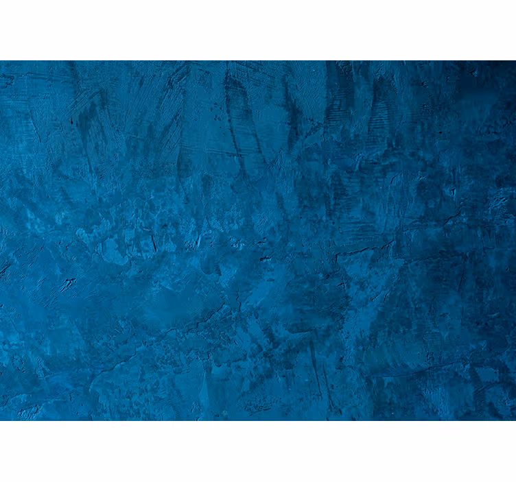 Papier peint intissé chambre adulte Fond de mortier bleu - TenStickers