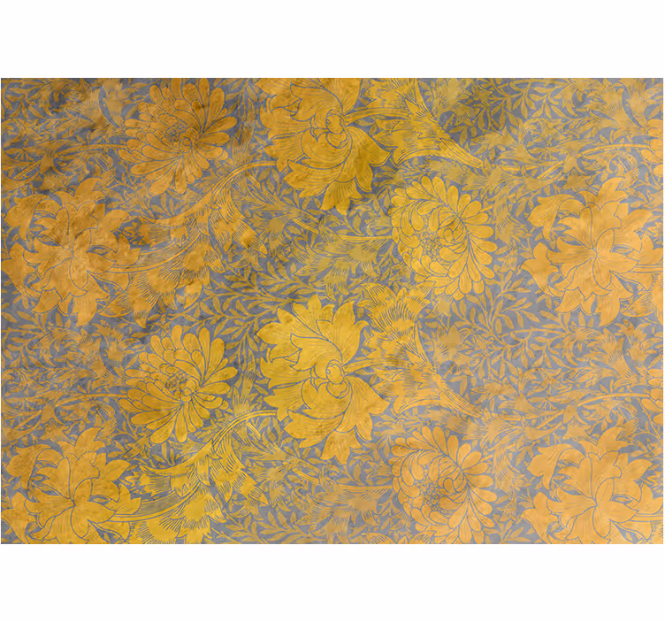 Tapisserie fleur agencement motif floral - TenStickers