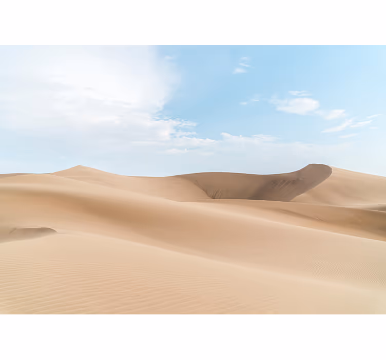 Tapisserie désert dunes de sable sereines - TenStickers