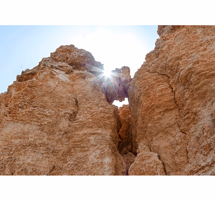 Tapisserie montagne paysage rocheux - TenStickers