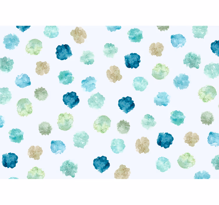 Tapisserie autres fleurs motifs floraux aquarelle - TenStickers