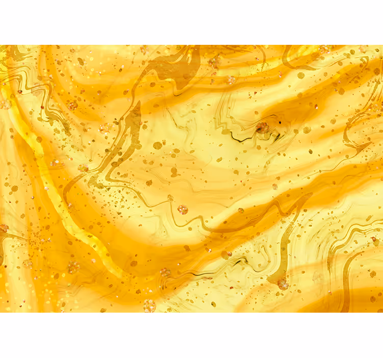 Tapisserie textures et motifs marbre doré en tourbillon - TenStickers
