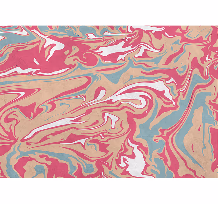 Photo murale texture de marbre rose et bleu - TenStickers