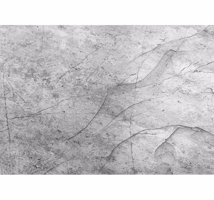 Photo murale design marbre blanc texture noire - TenStickers