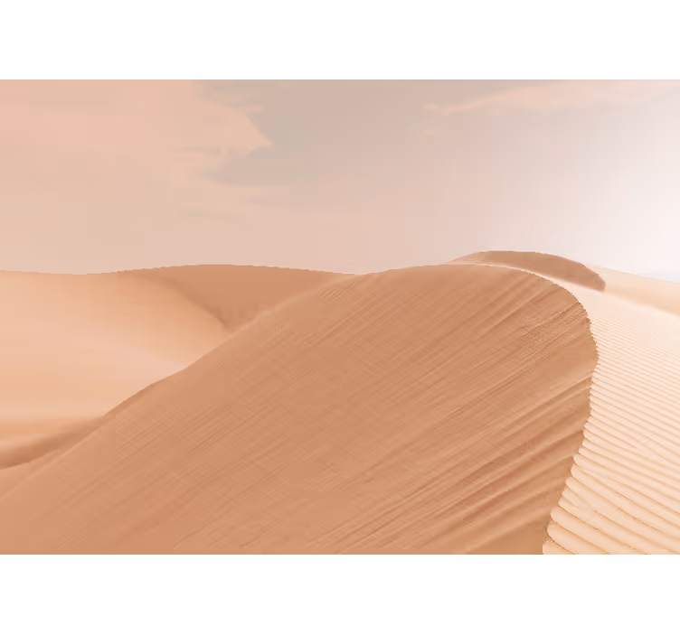 Tapisserie désert dunes de sable doux - TenStickers