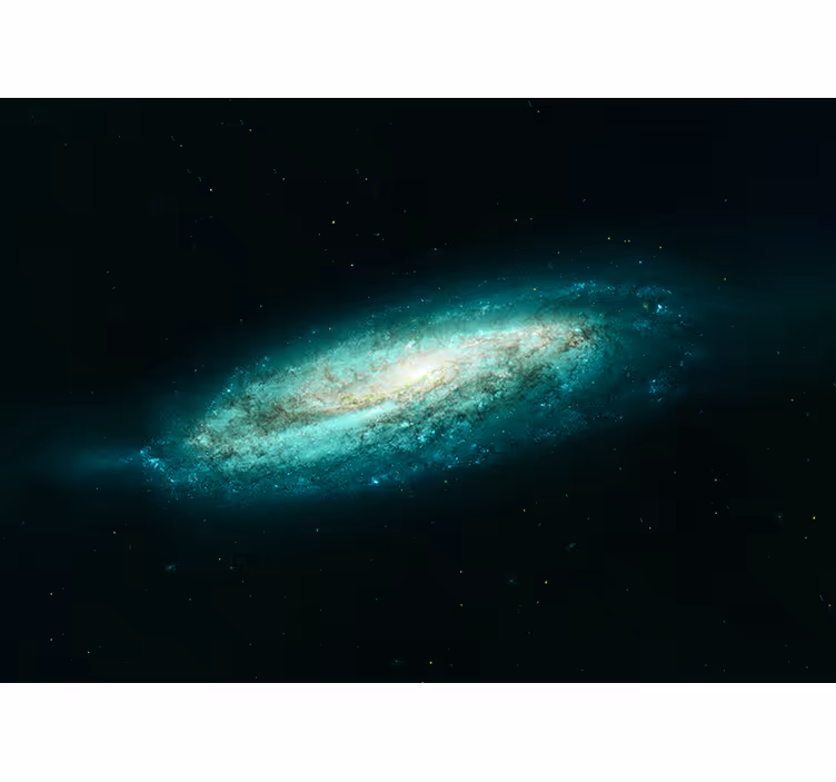 Papier peint paysage Spirale dans l'univers - TenStickers