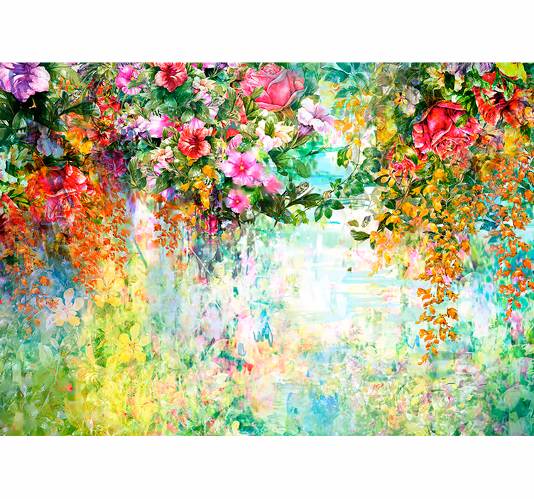 Photo murale Texture de peinture à l'huile - TenStickers