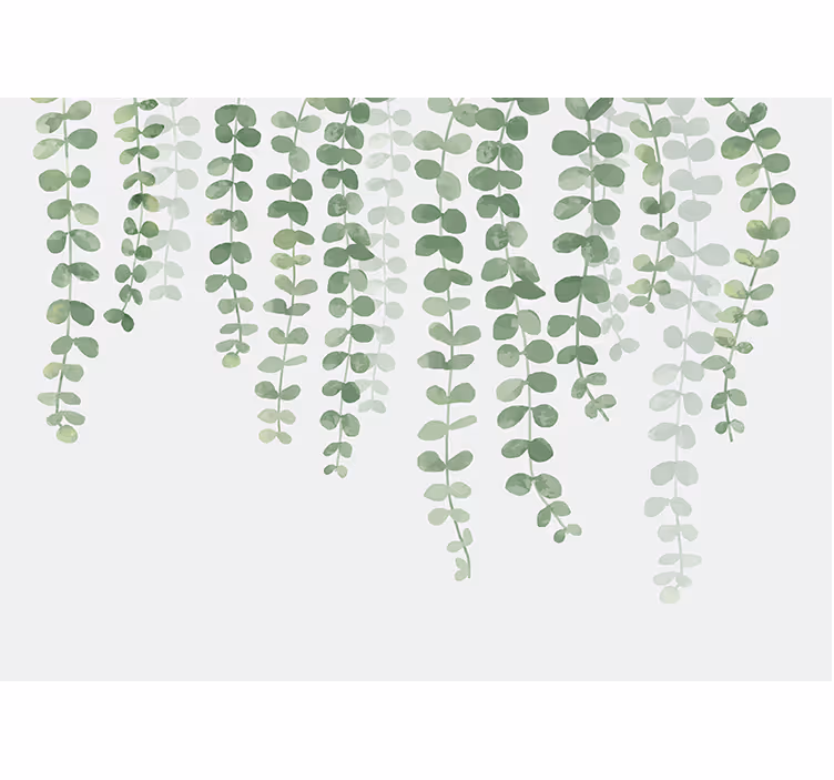 Tapisserie murale arbre vignes luxuriantes - TenStickers