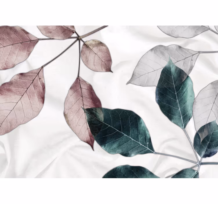 Papier peint nature Feuilles tropicales de la jungle - TenStickers