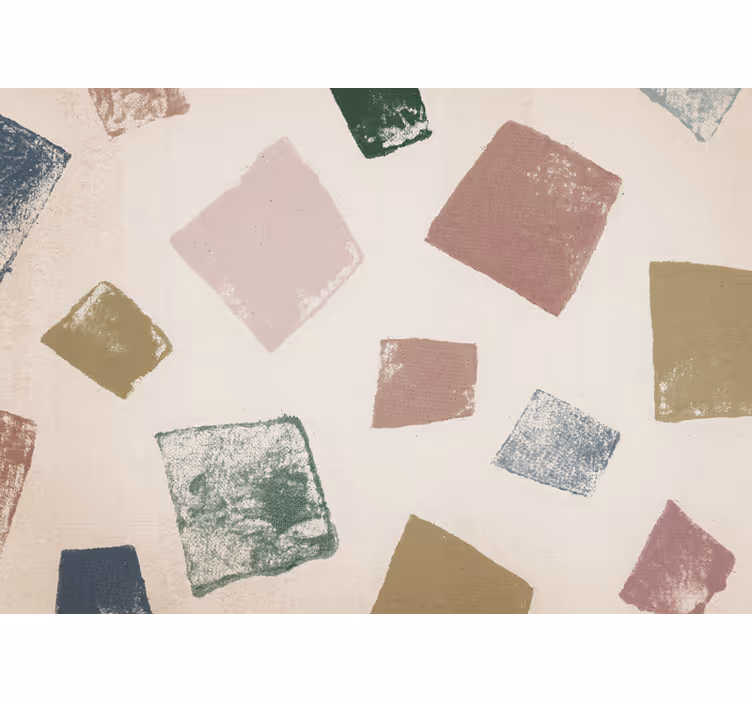 Tapisserie textures et motifs blocs de couleur géométriques - TenStickers