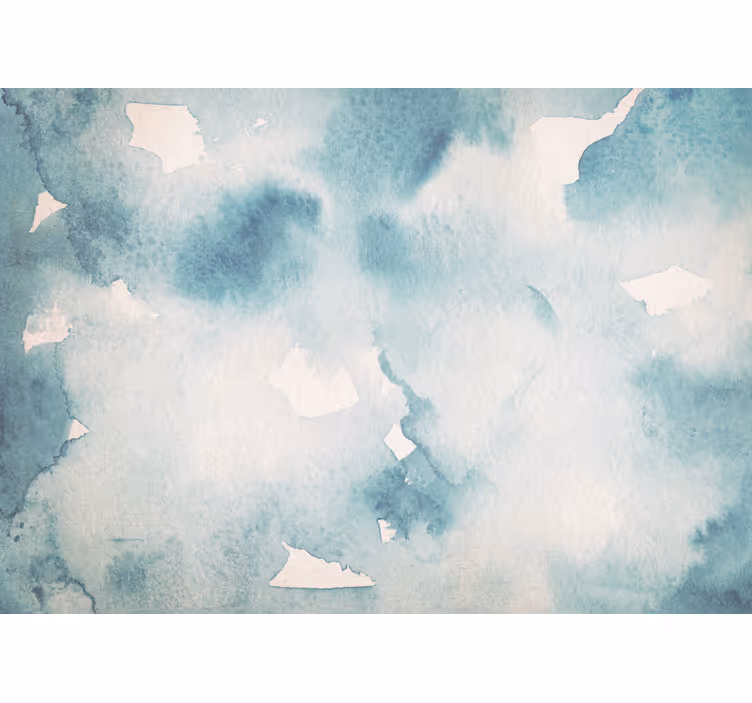 Tapisserie murale abstraite texture aquarelle douce - TenStickers