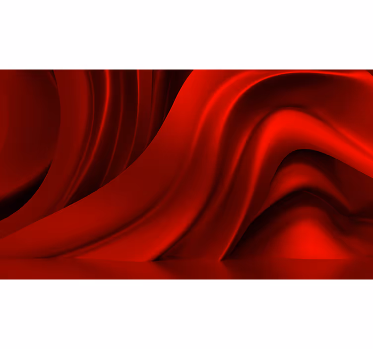 Tapisserie textures et motifs motif vague satin - TenStickers