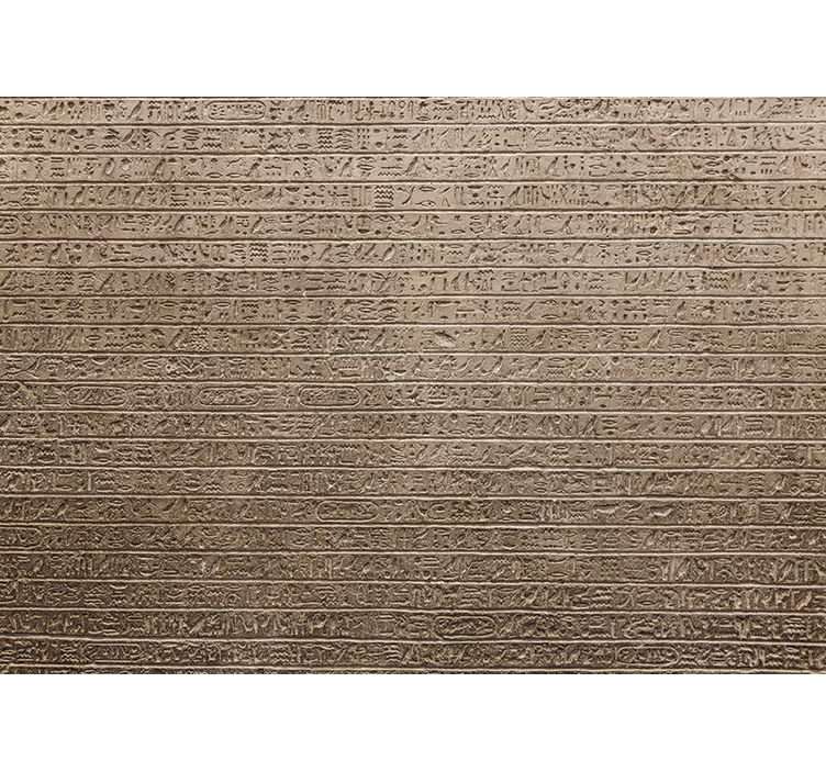 Tapisserie murale art texture de script ancien - TenStickers