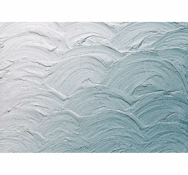 Tapisserie textures et motifs motif de vagues texturées - TenStickers