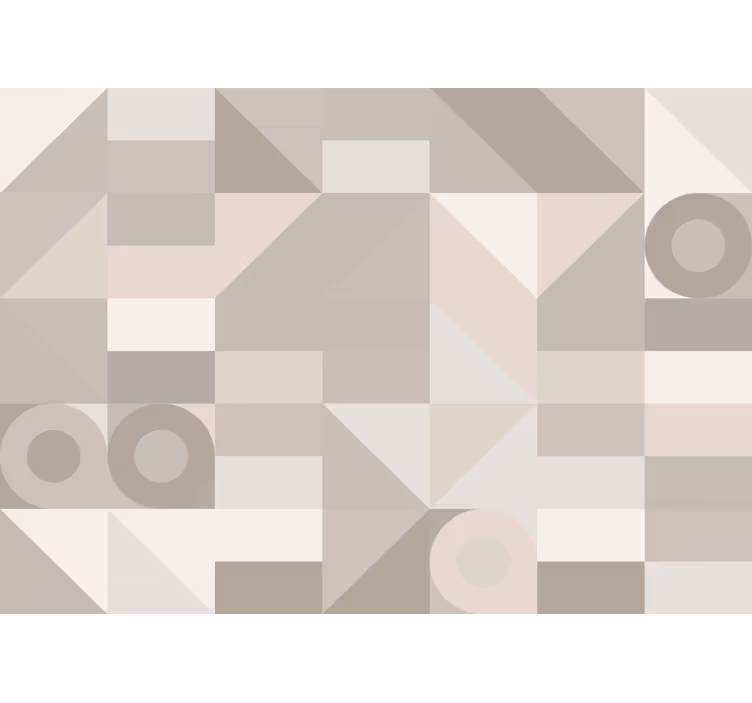 Tapisserie textures et motifs formes géométriques - TenStickers