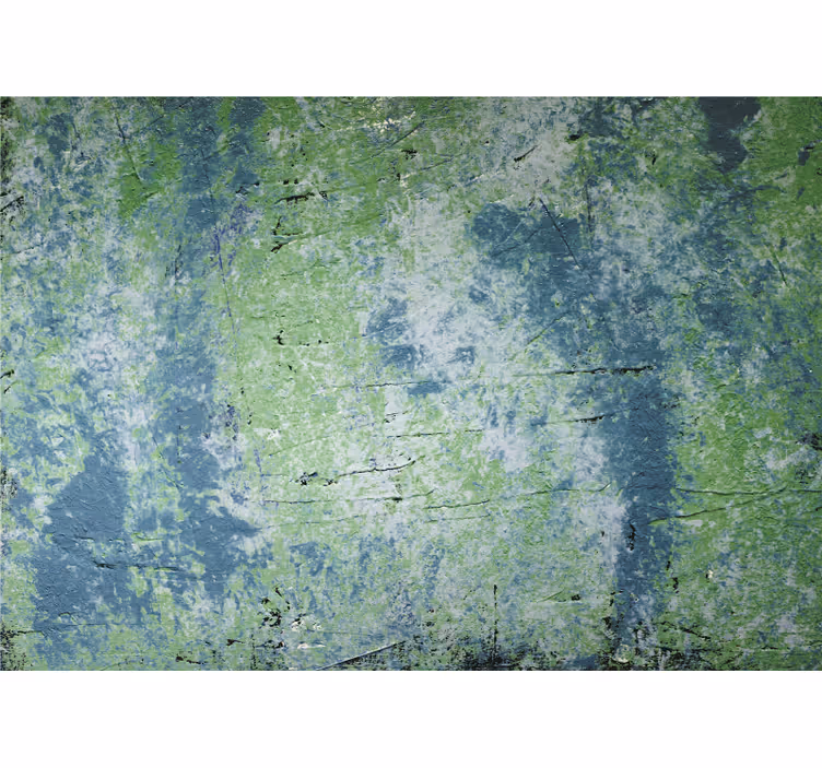 Papier peint vintage Mur vintage tons bleus - TenStickers