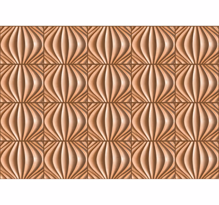 Tapisserie textures et motifs motif vague texturé - TenStickers