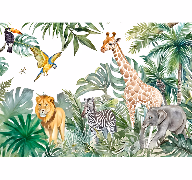 Tapisserie autres animaux faune - TenStickers
