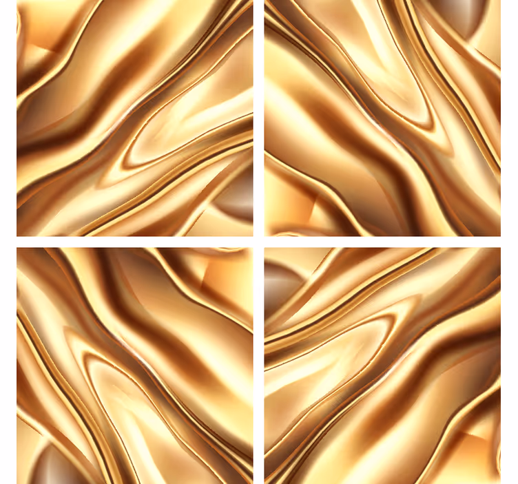 Sous verre motif de vagues fluides - TenStickers