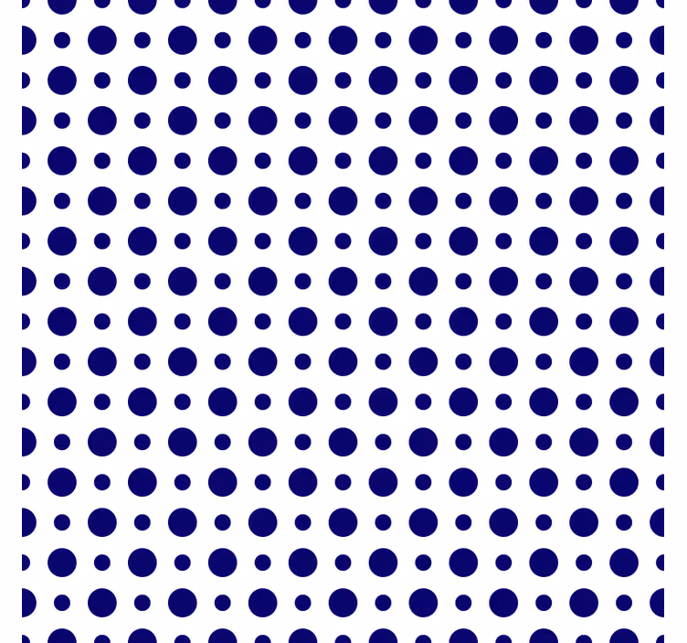 Sous verre motif pois audacieux - TenStickers