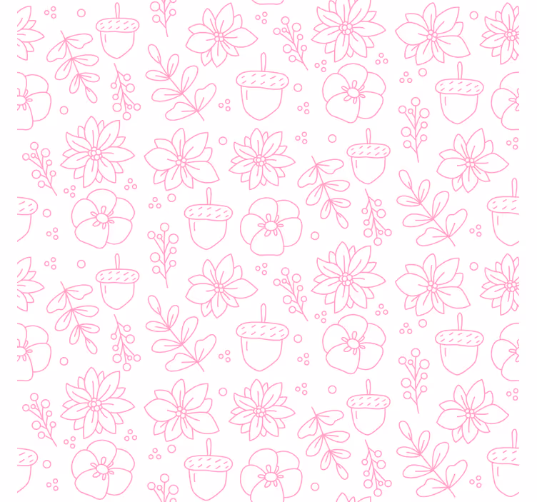 Sous verre motif floral en ligne - TenStickers