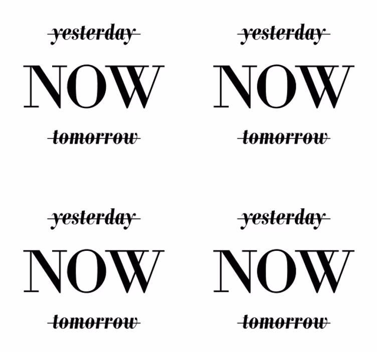 Sous verre citation phrase inspirée de typographie - TenStickers