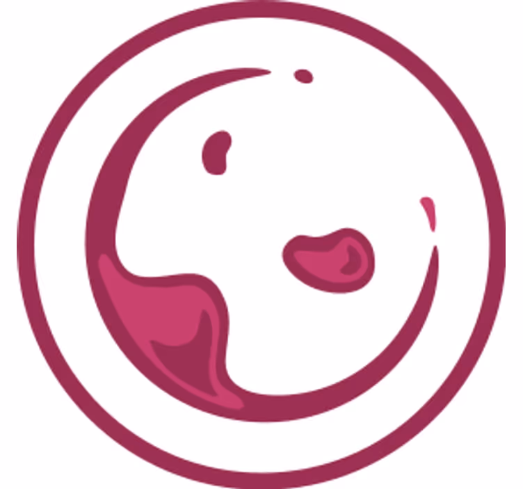 Sous verre bière éclaboussure ludique - TenStickers