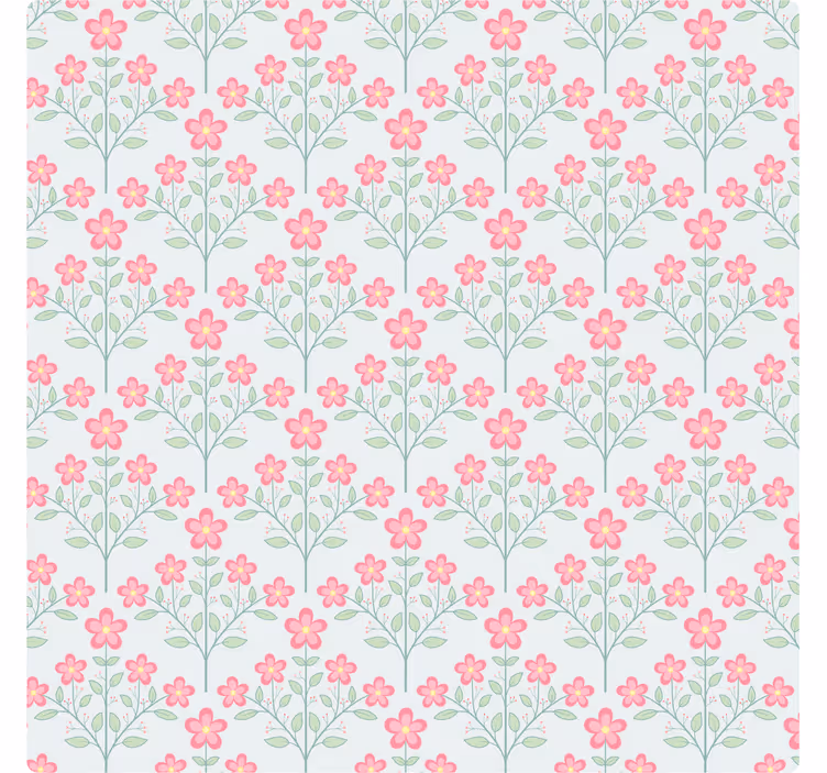 Sous verre motif floral pastel - TenStickers