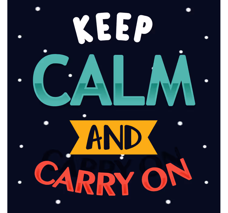 Sous verre citation typographie phrase motivante - TenStickers