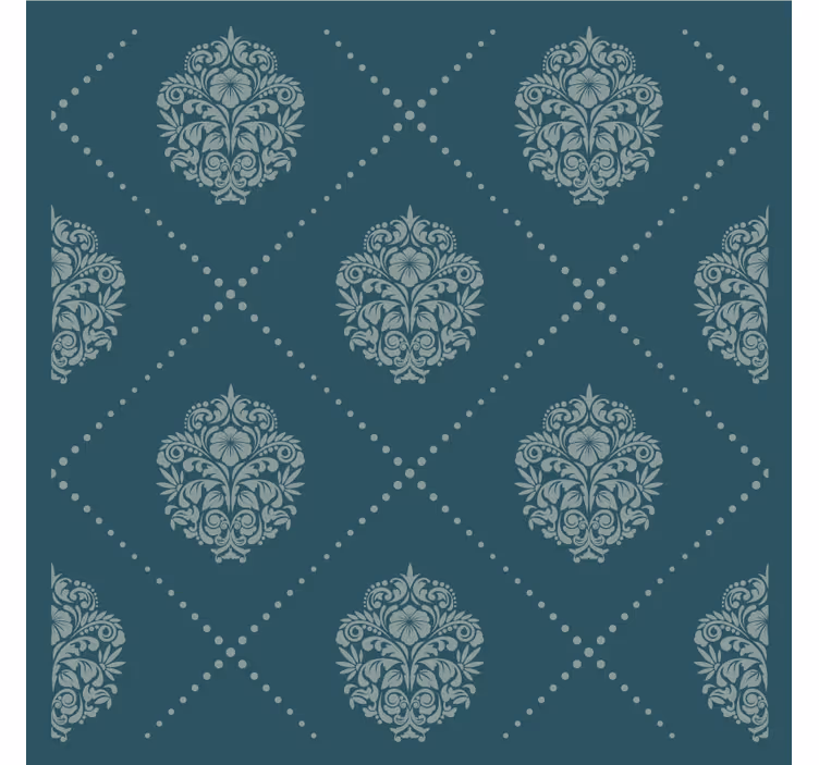 Sous verre motif floral élégant - TenStickers