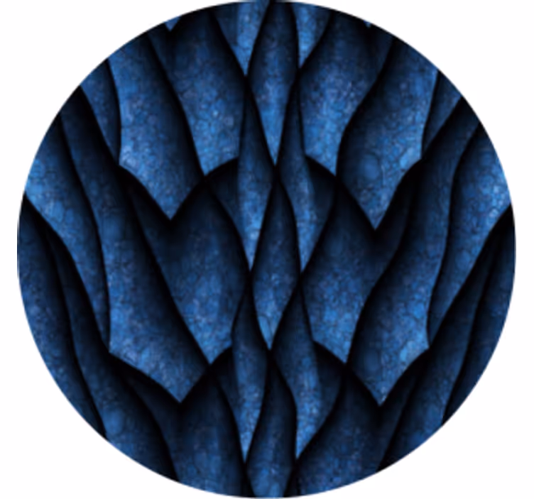 Sous verre motif vagues texturées - TenStickers