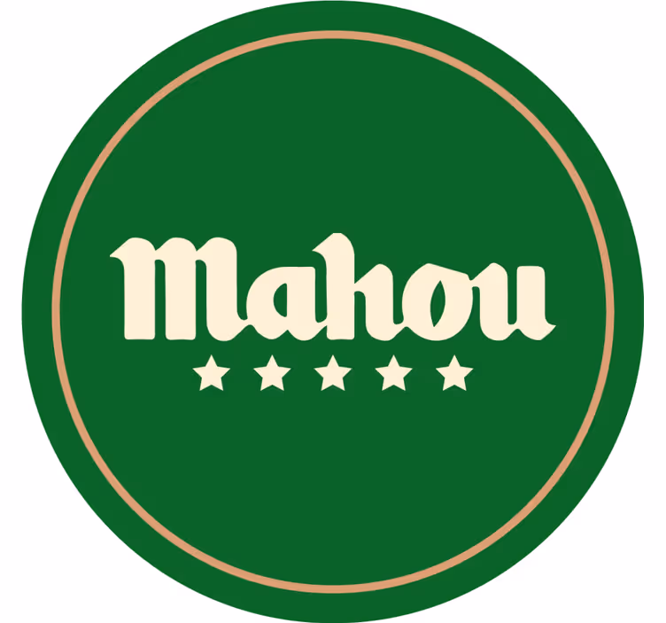 Sous verre bière marqueur circulaire boisson classique - TenStickers