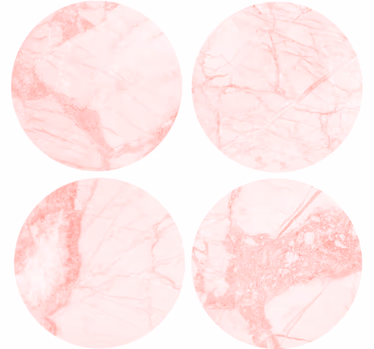 Dessous de verre moderne Marbre tons roses - TenStickers