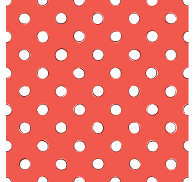 Sous verre motif pois polka - TenStickers
