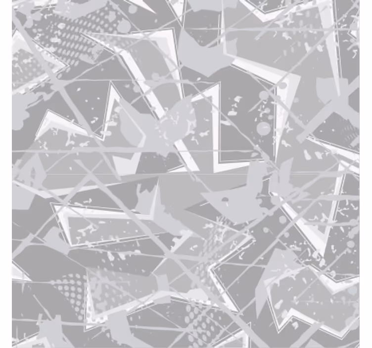 Sous verre motif géométrique abstrait - TenStickers