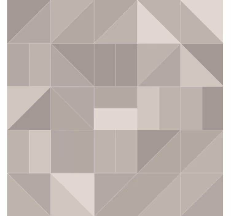 Sous verre motif triangles géométriques - TenStickers