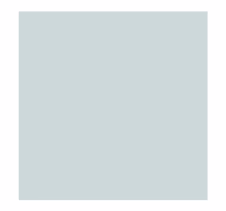 Sous verre bière pièce carrée bleu clair - TenStickers