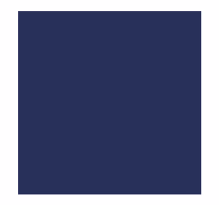 Dessous de verre moderne Couleurs des profondeurs bleues - TenStickers
