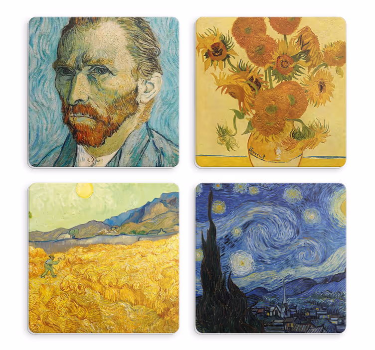 Dessous de verre Van Gogh - TenStickers