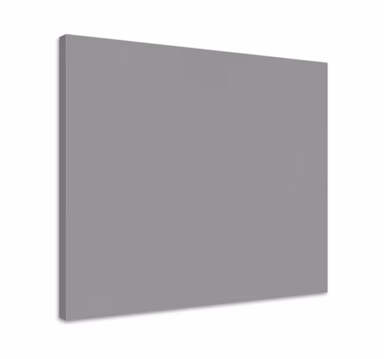 Tableau moderne design gris uni - TenStickers