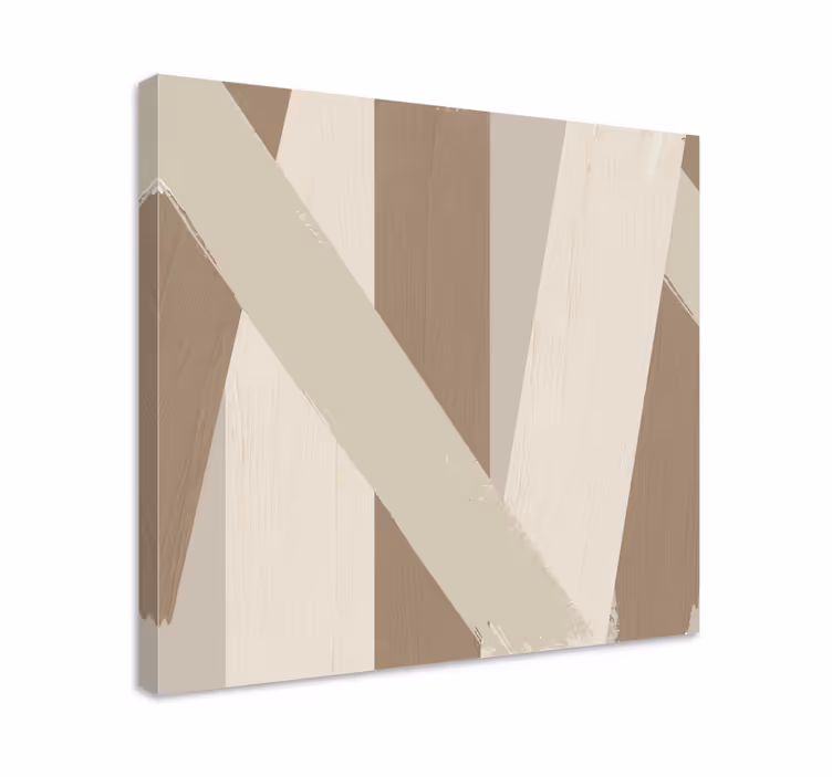 Tableau beige arène de couleurs - TenStickers