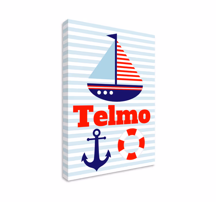 Tableau mer Nombre infantil personnalisable - TenStickers