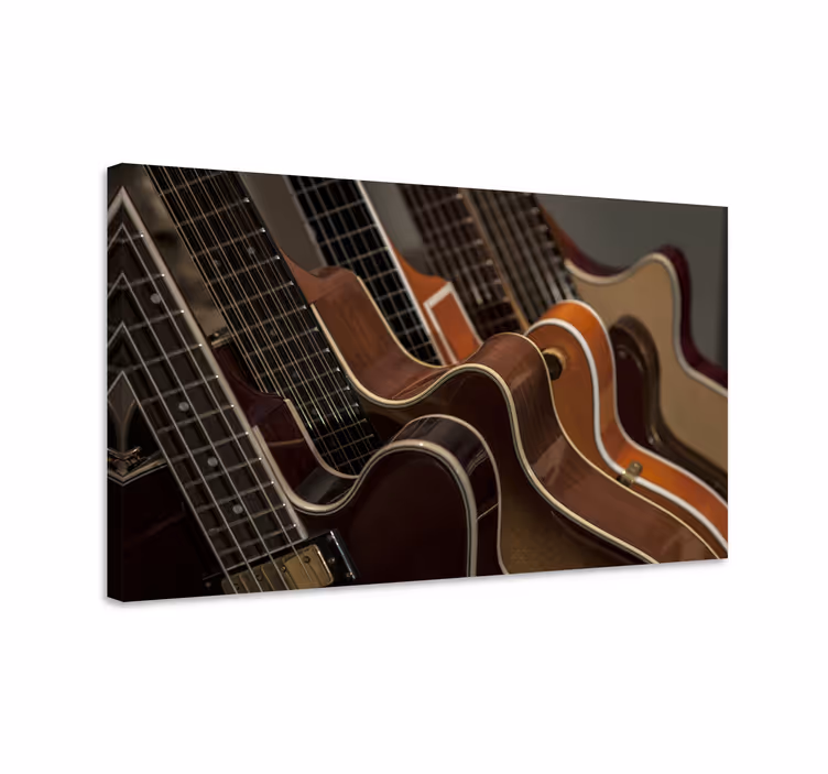 Tableau musique Guitarras - TenStickers